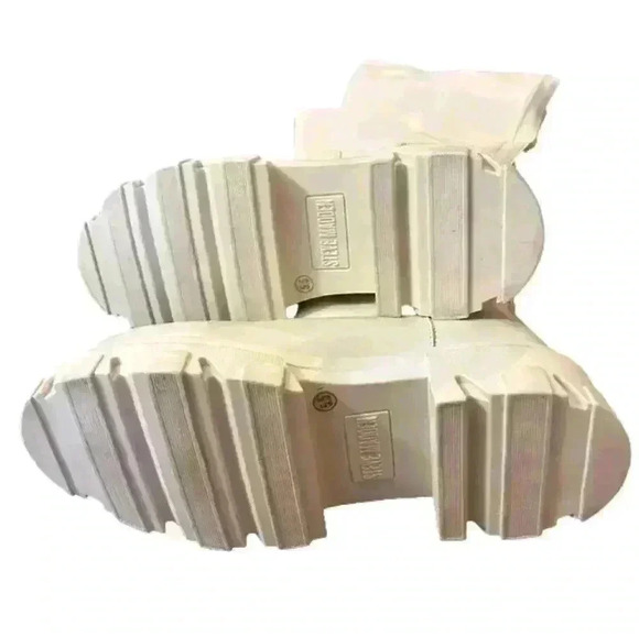 Steve Madden Priority Knee High Boots, Women's Size 5.5 M, Bone - Picture 4 of 4